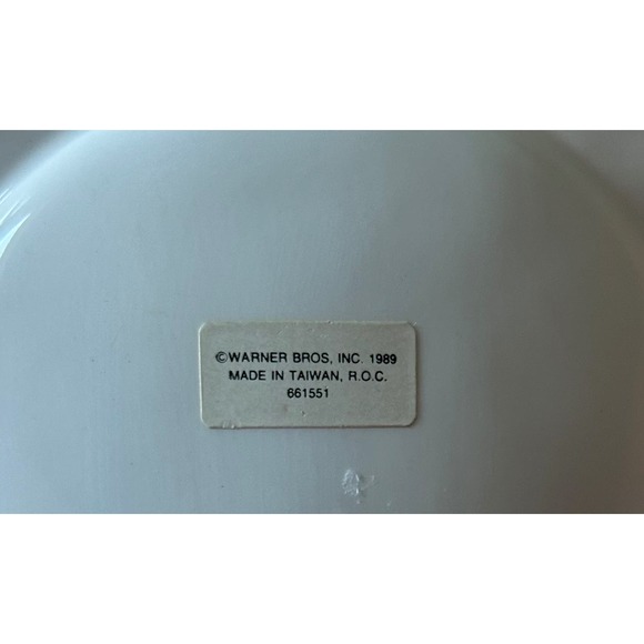 Warner Bros Vintage 1989 Looney Tunes Ceramic Picture Photo Frame - Picture 3 of 3